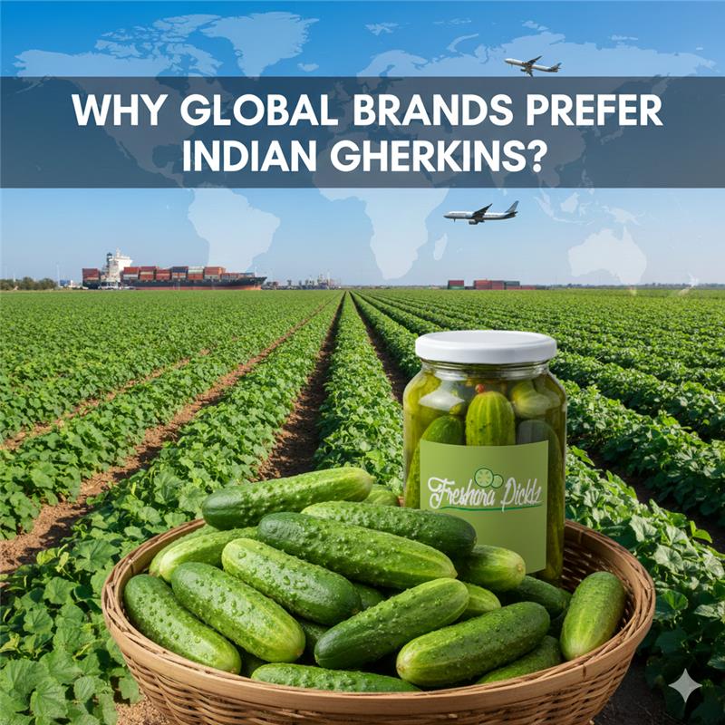 Why Do Global Brands Prefer Indian Gherkins?